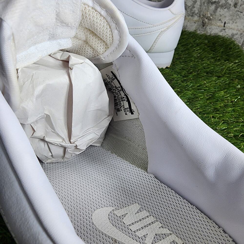 Nike Cortez Leather Women’s Athletic Shoes Size 10 White - Picture 4 of 6